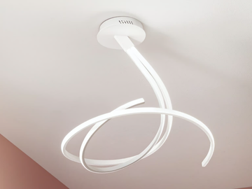 KINETIC - LED aluminium ceiling lamp by Fan Europe Lighting - view 2